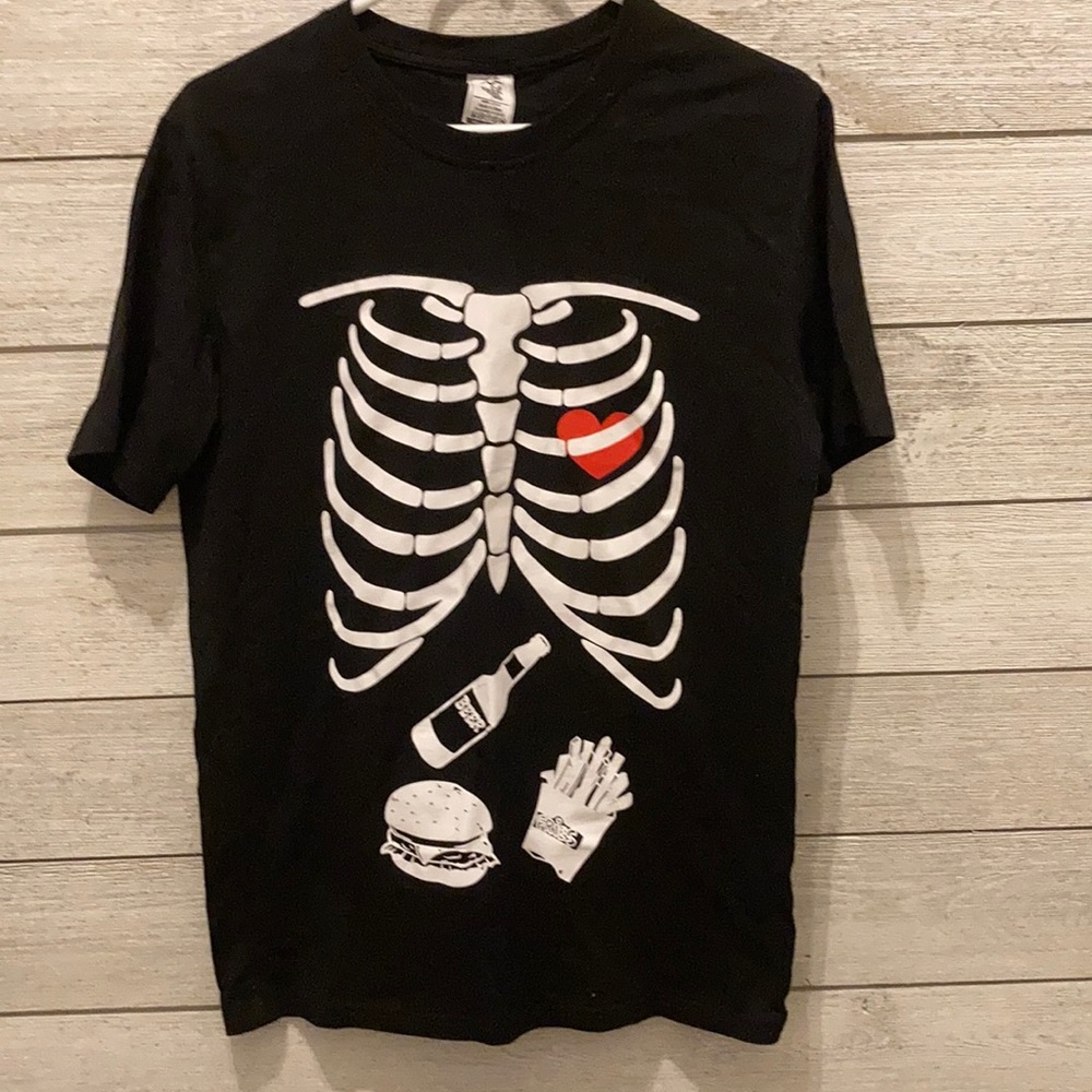 Halloween/X-Ray Pregnancy Announcement Dad Shirt
